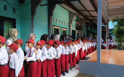Halalbihalal MIN Pekalongan, Pererat Silaturahmi di Hari Pertama Masuk Sekolah